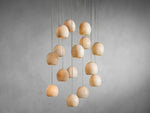 Arica Modern Alabaster Round Chandelier