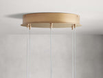 Arica Modern Alabaster Round Chandelier