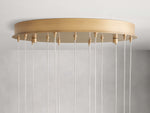 Arica Modern Alabaster Round Chandelier