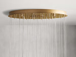 Arica Modern Alabaster Round Chandelier