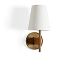 Hastings Leather Spoked Wall Sconce