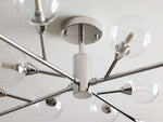 Apollo Spoked Glass Flush Mount