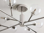 Apollo Spoked Glass Flush Mount