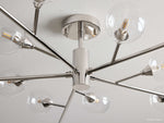 Apollo Spoked Glass Flush Mount