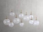 Casen Sculptural Globe Linear Chandelier