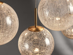 Casen Sculptural Globe Linear Chandelier