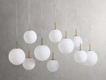 Casen Sculptural Globe Linear Chandelier