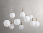 Casen Luster Glass Linear Chandelier