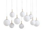 Casen Luster Glass Linear Chandelier