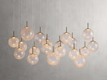 Casen Sculptural Globe Linear Chandelier