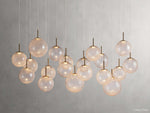 Casen Luster Glass Linear Chandelier