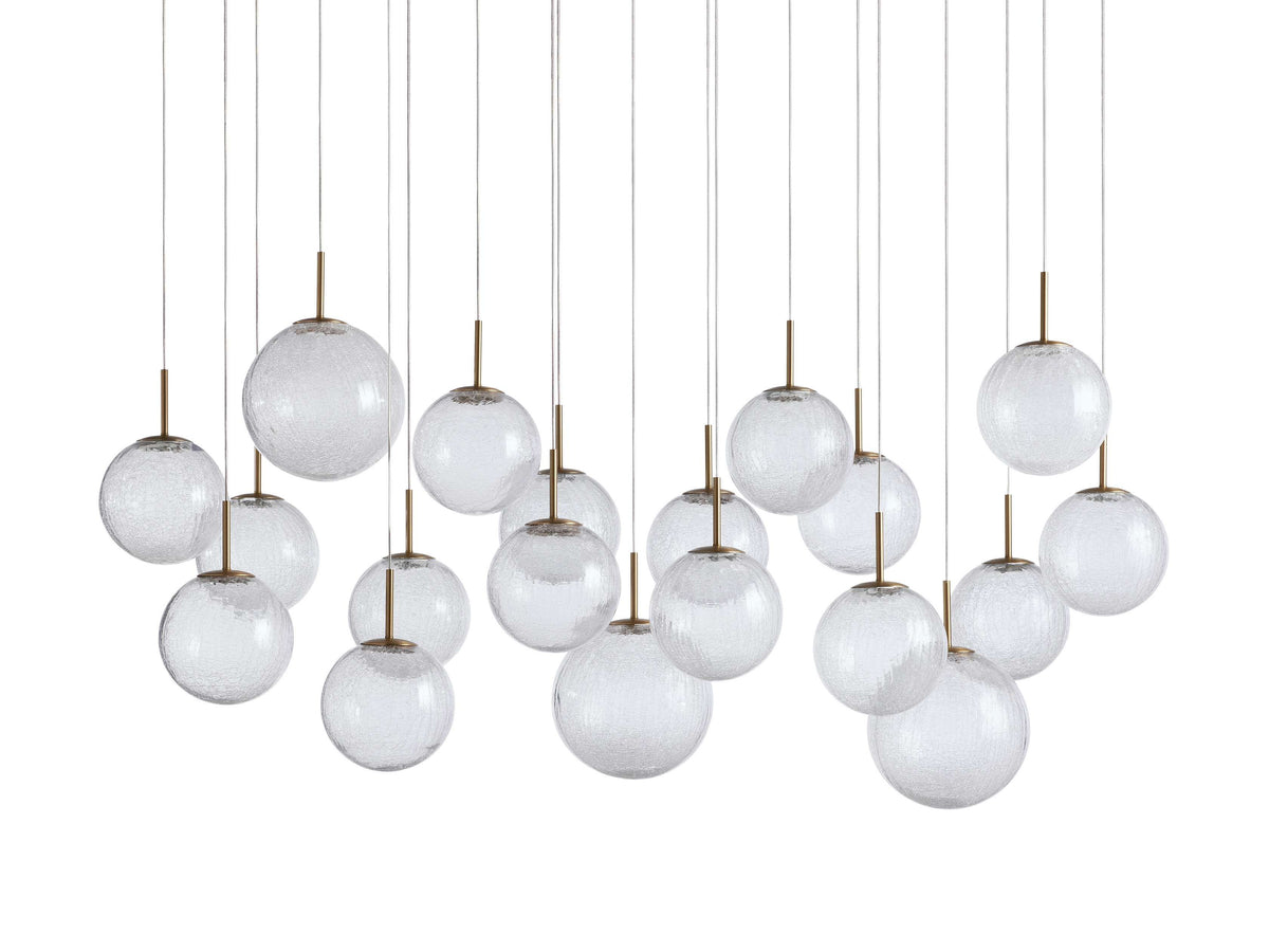 Casen Sculptural Globe Linear Chandelier