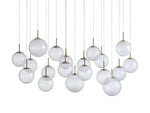 Casen Luster Glass Linear Chandelier