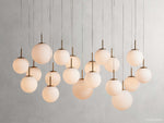 Casen Luster Glass Linear Chandelier