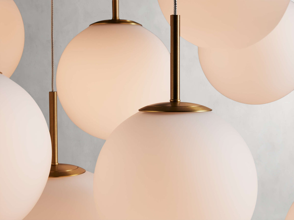 Casen Sculptural Globe Linear Chandelier