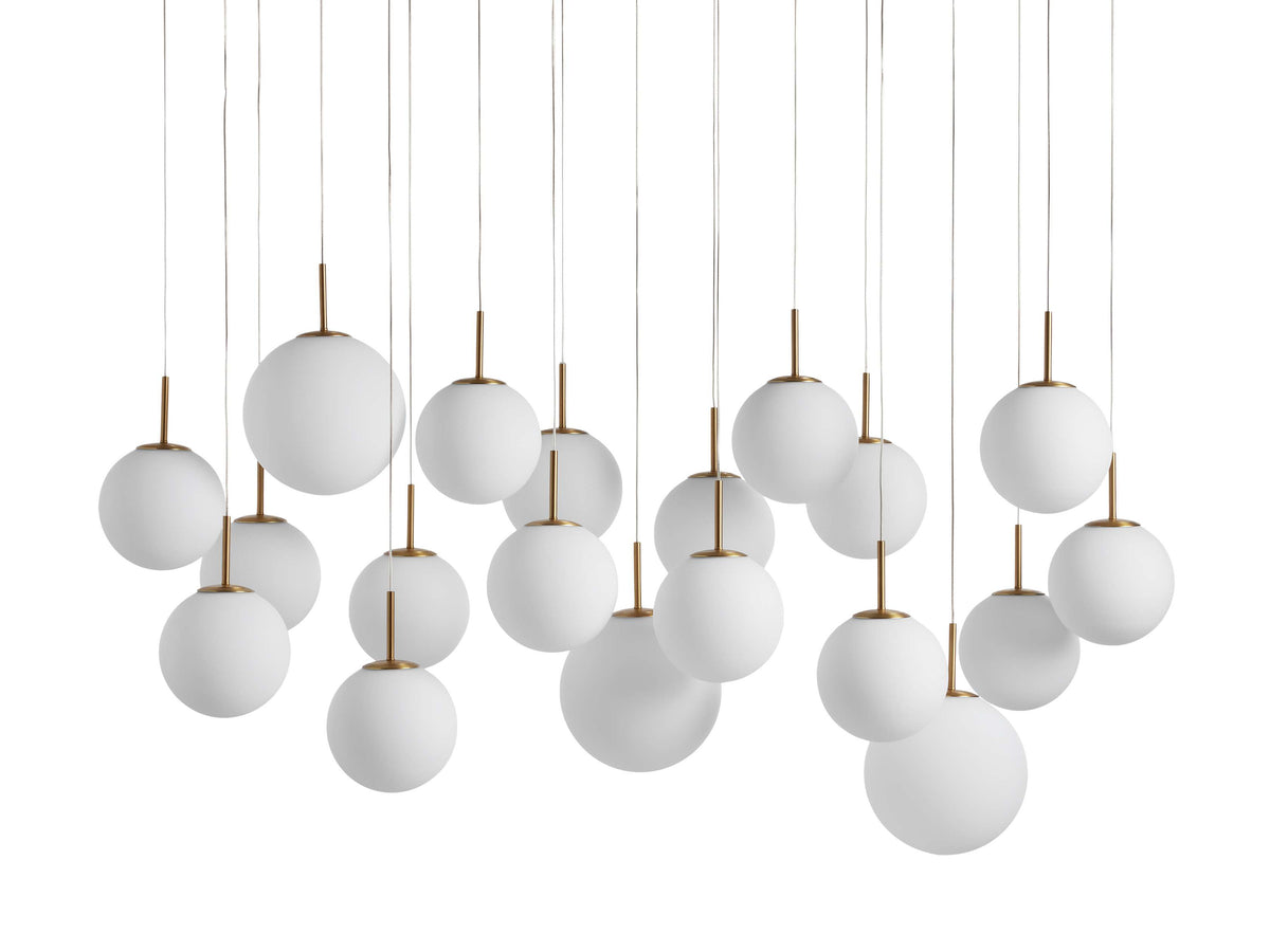 Casen Sculptural Globe Linear Chandelier