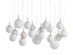 Casen Sculptural Globe Linear Chandelier