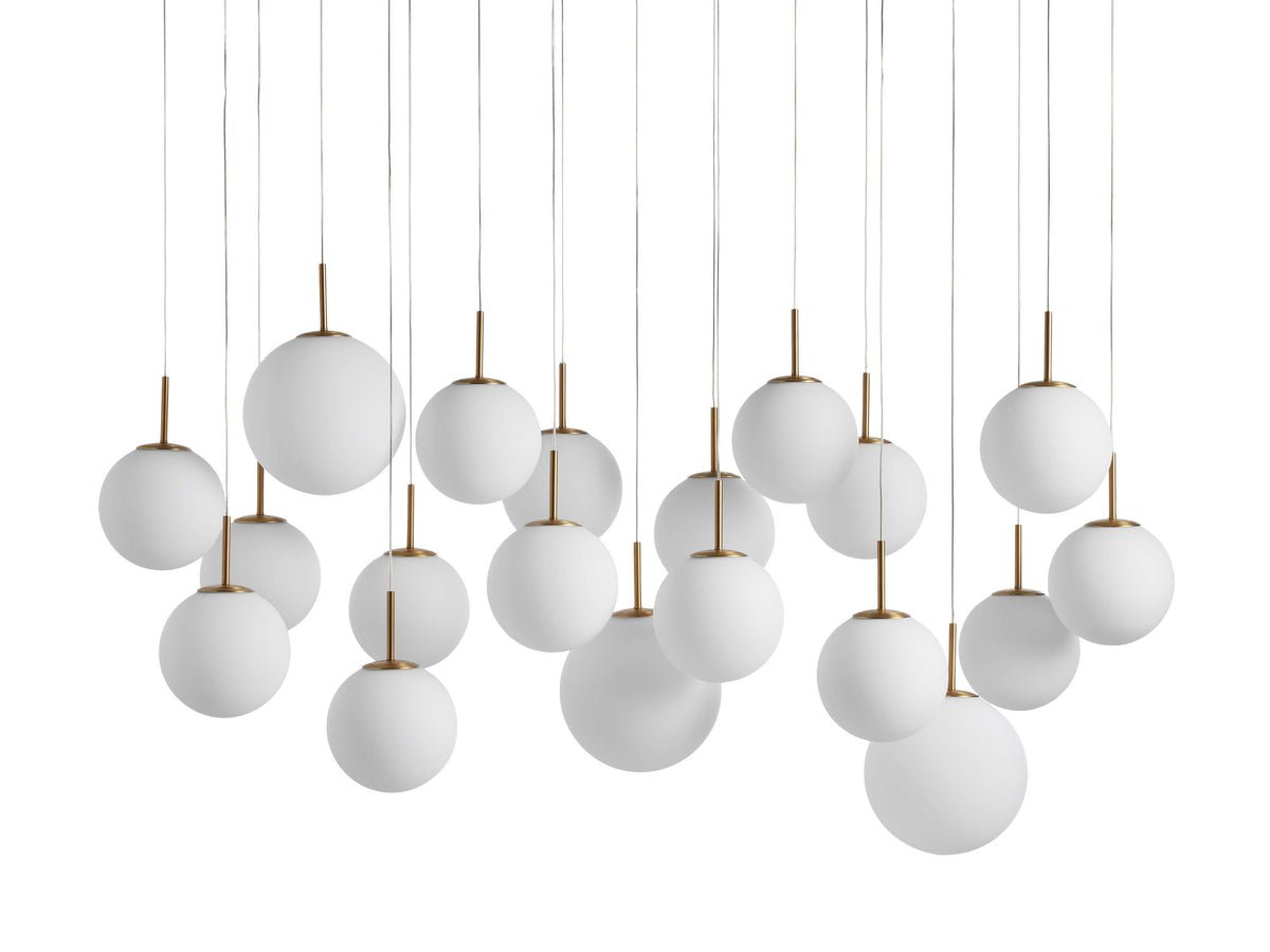 Casen Luster Glass Linear Chandelier
