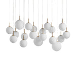 Casen Luster Glass Linear Chandelier