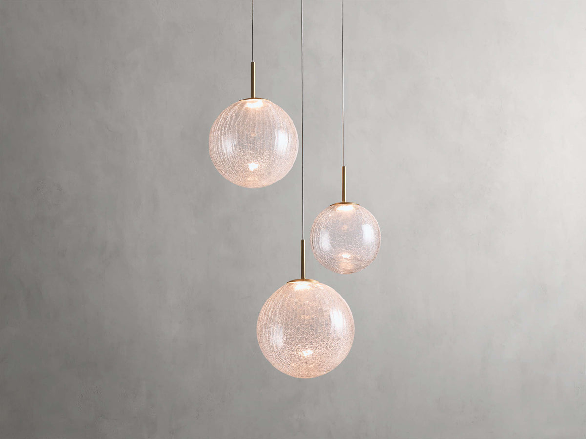 Casen Sculptural Globe Round Chandelier