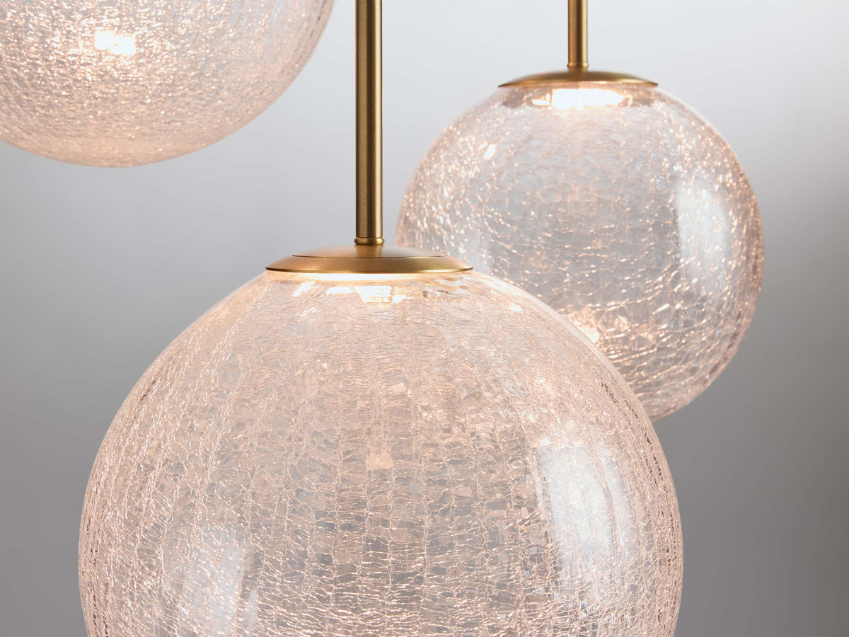 Casen Sculptural Globe Round Chandelier