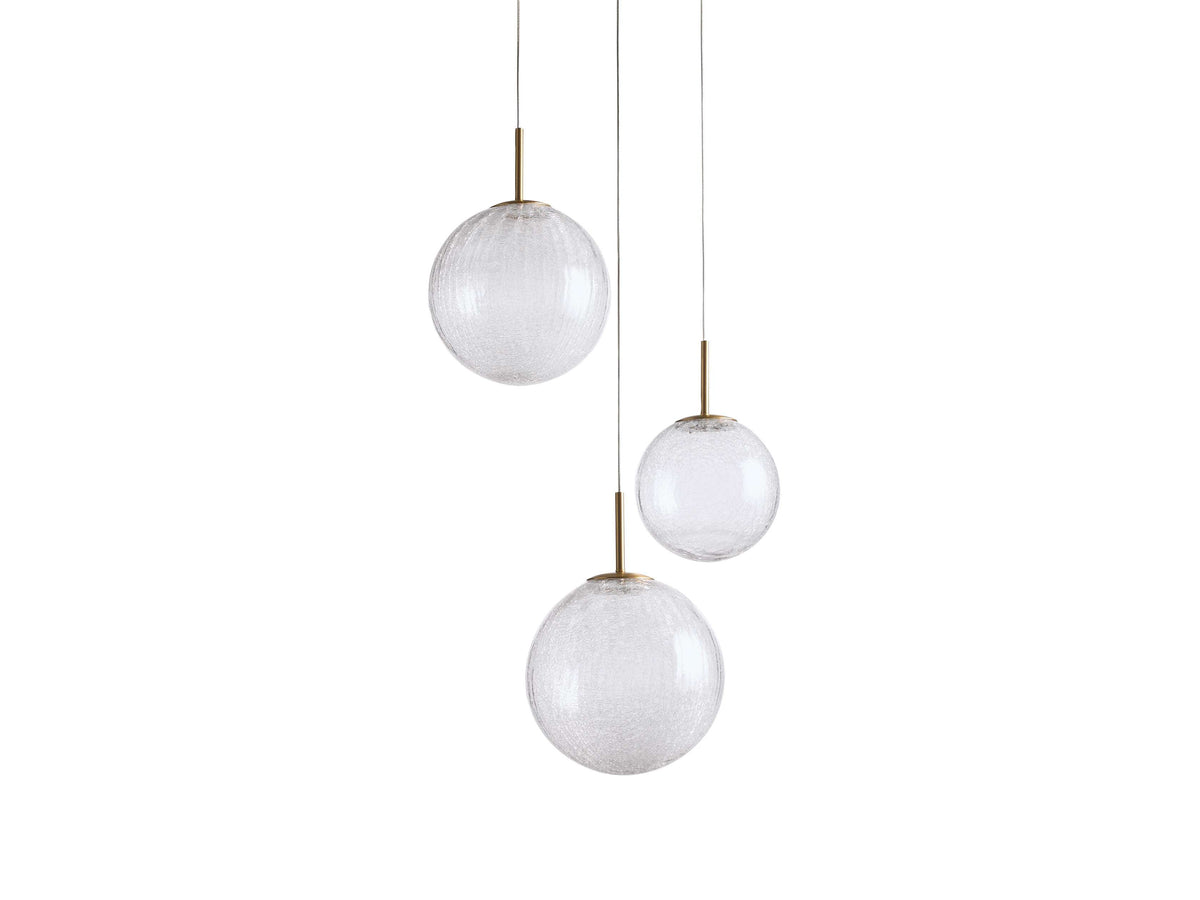 Casen Luster Glass Round Chandelier