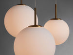 Casen Luster Glass Round Chandelier