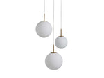 Casen Luster Glass Round Chandelier