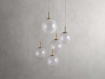 Casen Luster Glass Round Chandelier