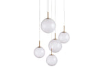 Casen Sculptural Globe Round Chandelier