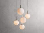 Casen Sculptural Globe Round Chandelier