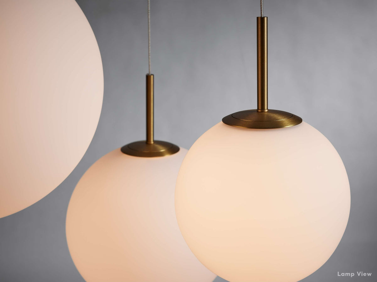 Casen Luster Glass Round Chandelier
