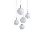 Casen Sculptural Globe Round Chandelier