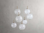 Casen Luster Glass Round Chandelier