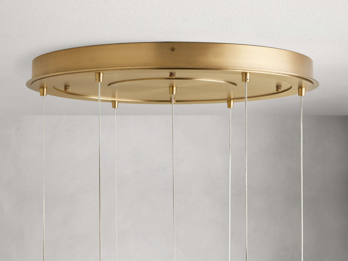 Casen Sculptural Globe Round Chandelier