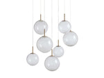 Casen Sculptural Globe Round Chandelier