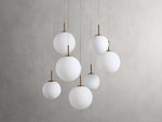 Casen Sculptural Globe Round Chandelier