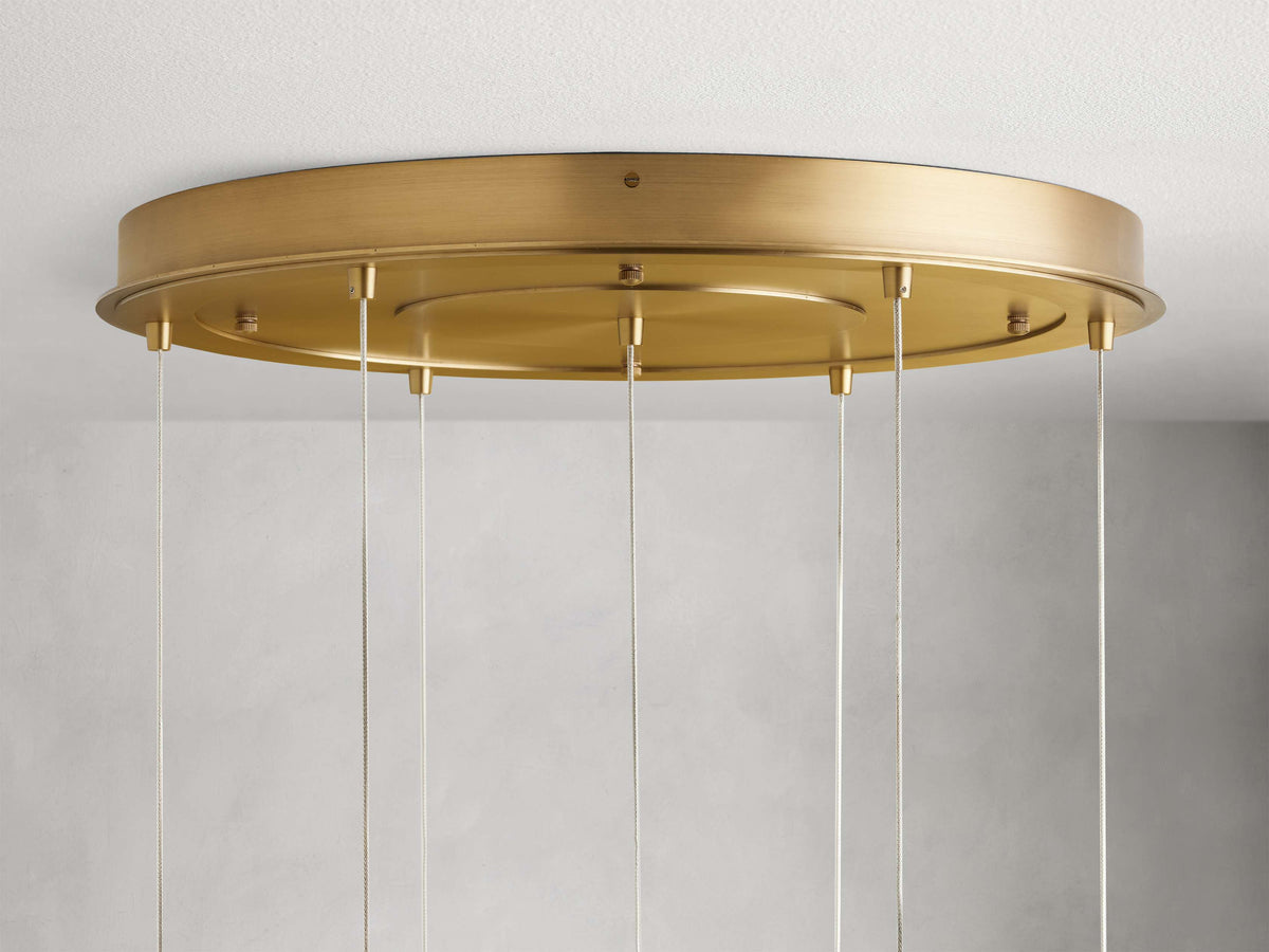 Casen Sculptural Globe Round Chandelier