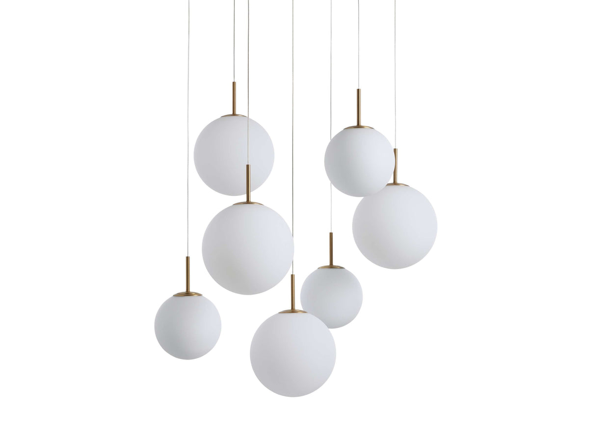 Casen Sculptural Globe Round Chandelier