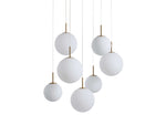 Casen Sculptural Globe Round Chandelier