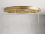 Casen Luster Glass Round Chandelier