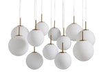 Casen Sculptural Globe Round Chandelier