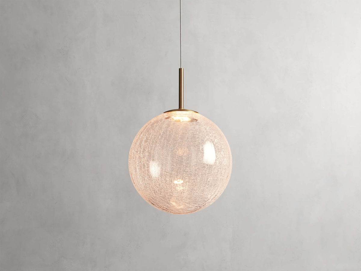 Casen Sculptural Globe Pendant Light