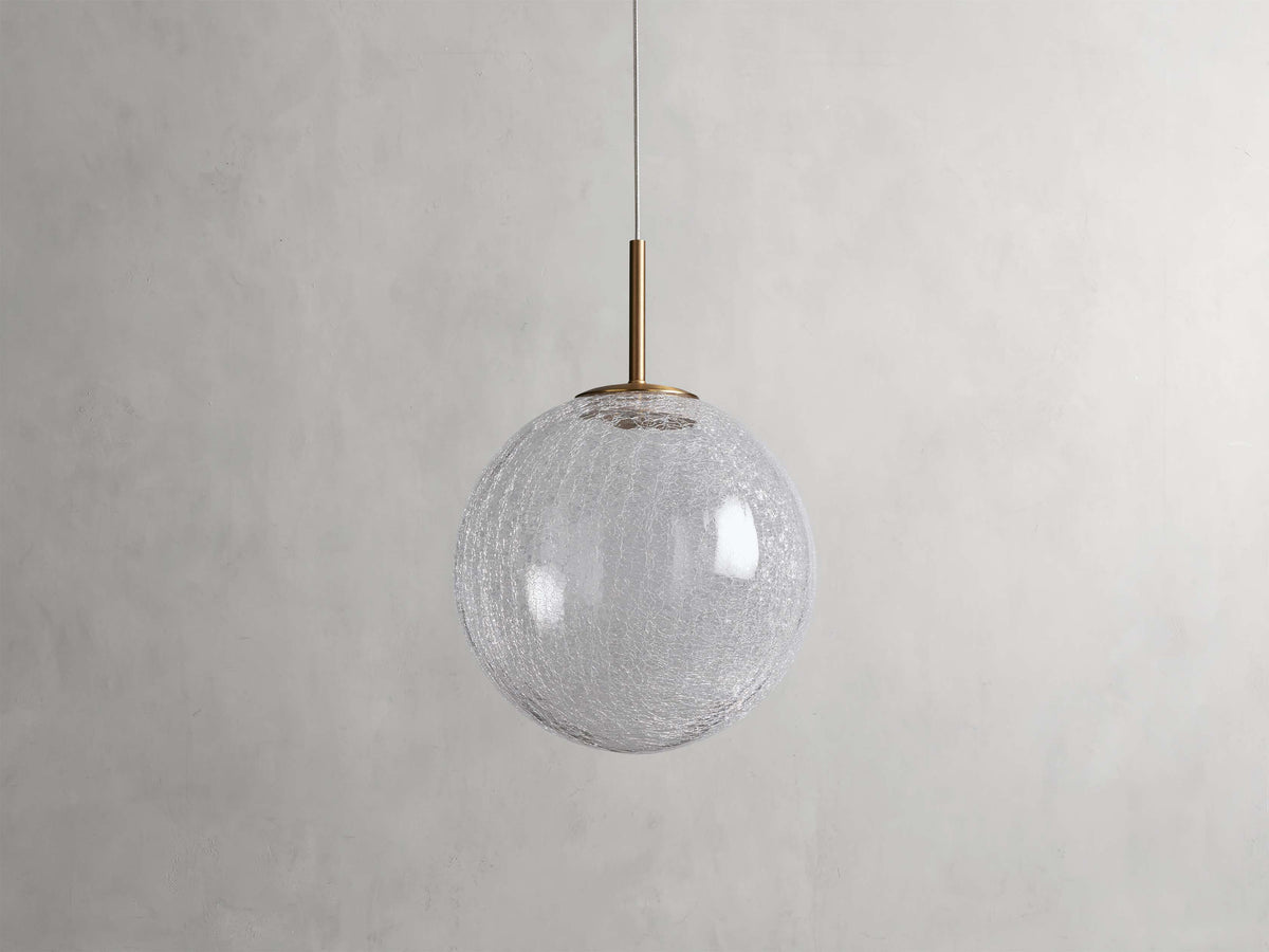 Casen Sculptural Globe Pendant Light