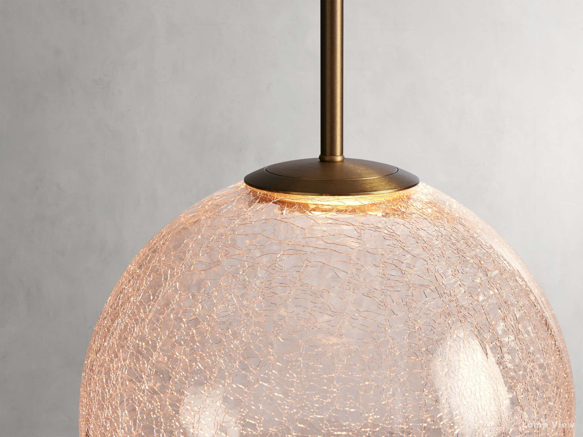 Casen Sculptural Globe Pendant Light