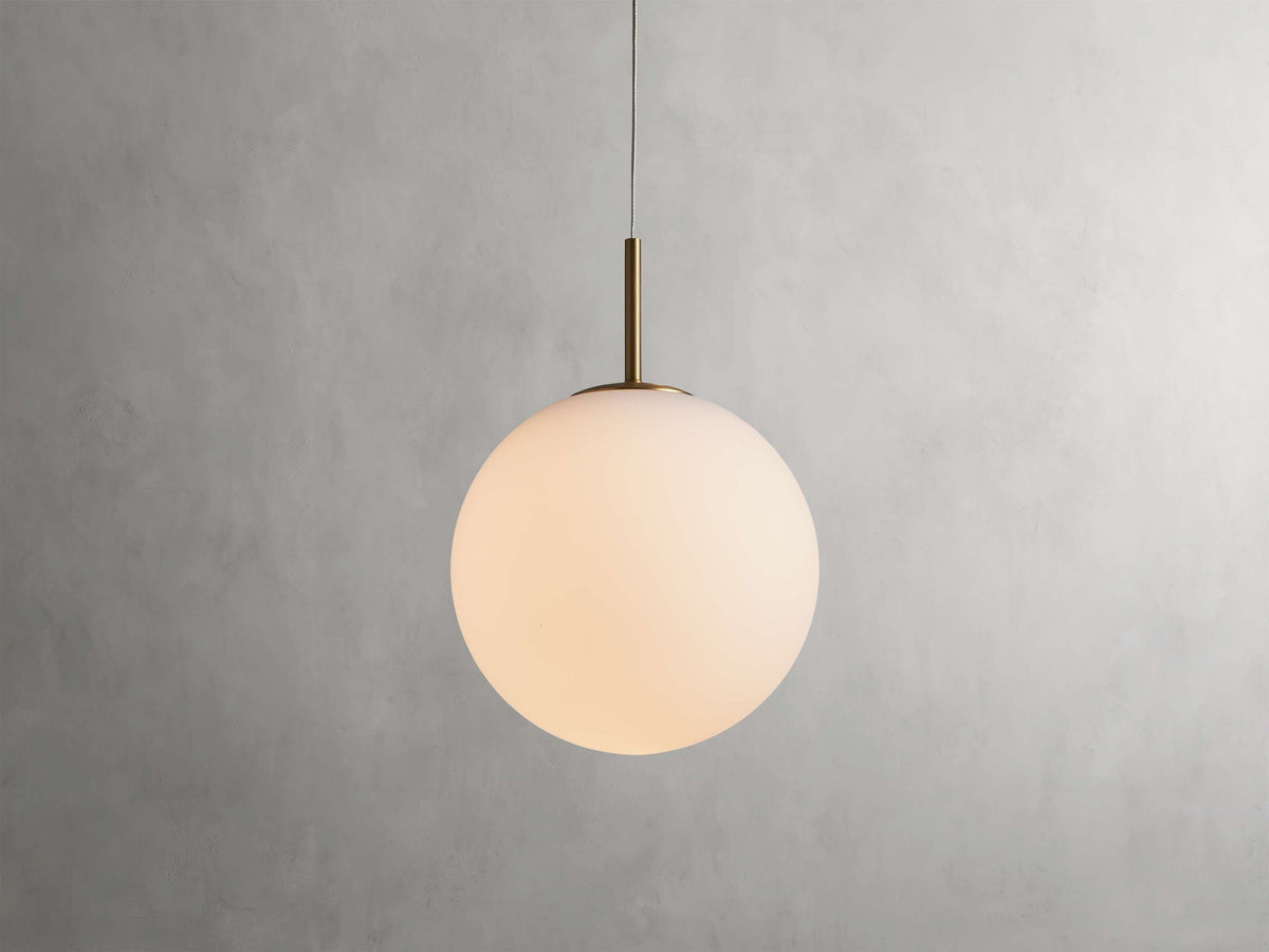 Casen Sculptural Globe Pendant Light