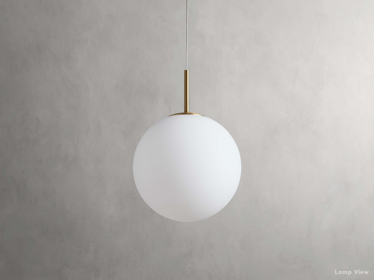 Casen Sculptural Globe Pendant Light