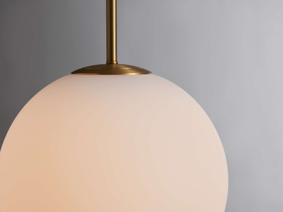 Casen Sculptural Globe Pendant Light