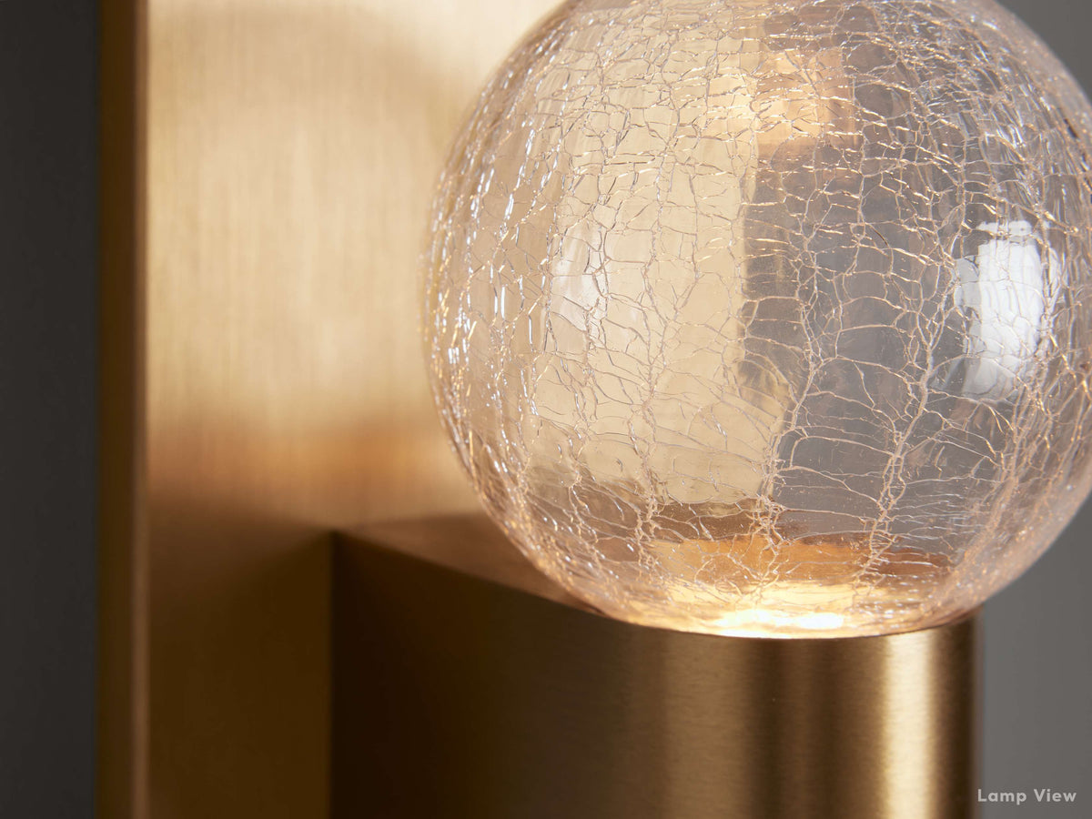 Casen Sculptural Globe Wall Sconce