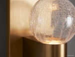 Casen Sculptural Globe Wall Sconce